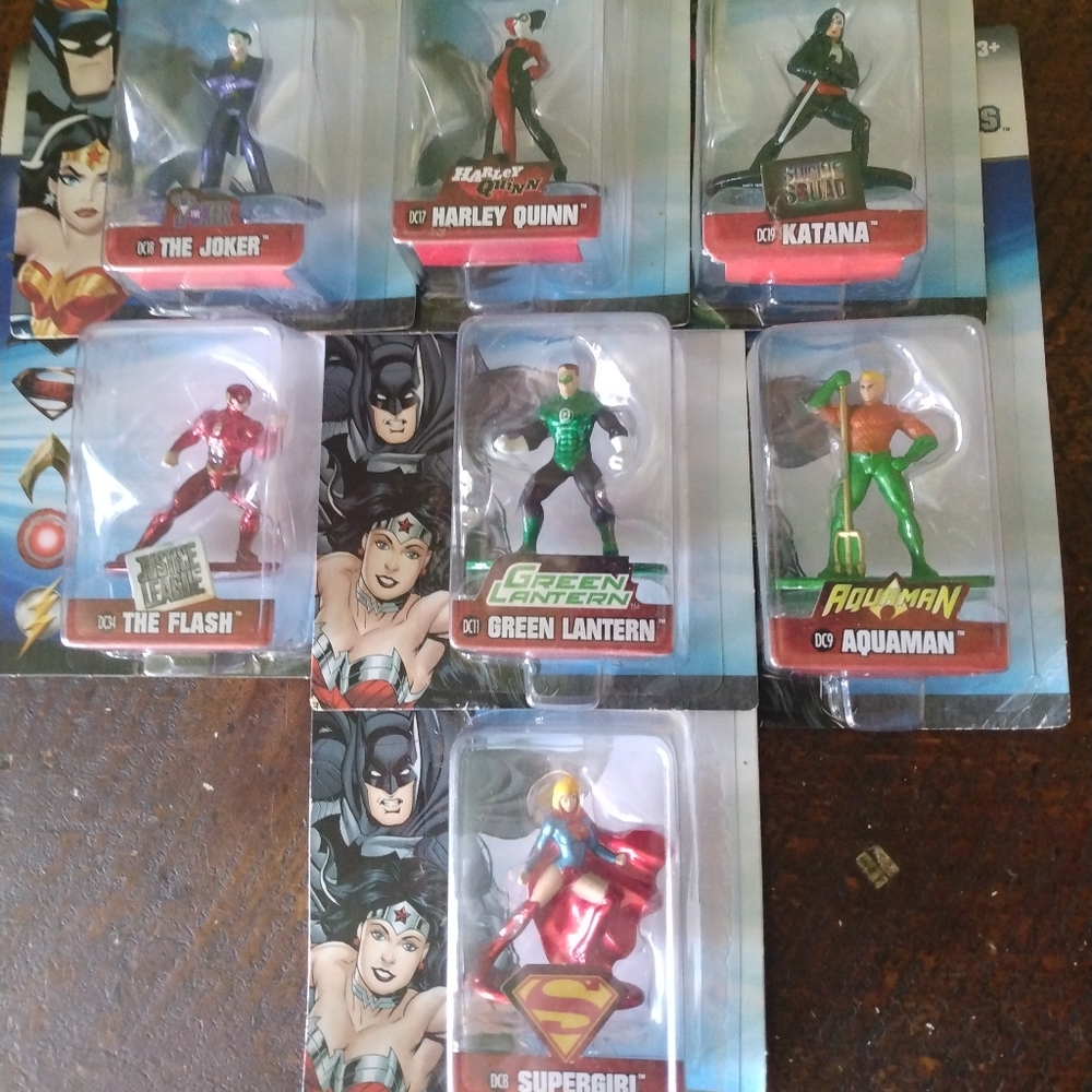 DC Metal Mini Figures Assorted